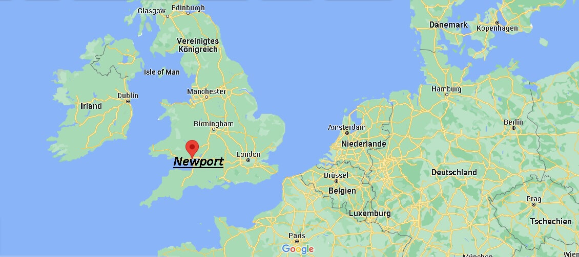 Wo ist Newport Vereinigtes Königreich