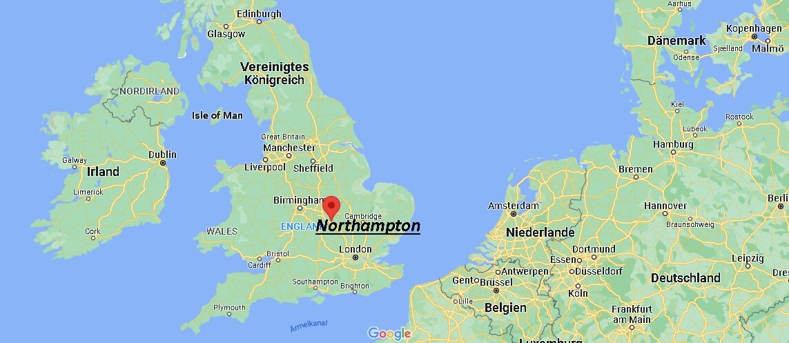 Wo liegt Northampton