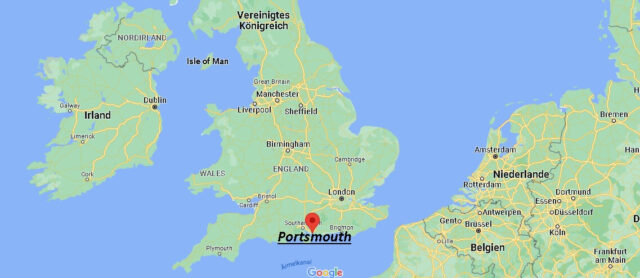Wo liegt Portsmouth