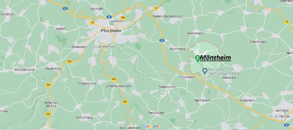 In welchem Bundesland liegt Mönsheim