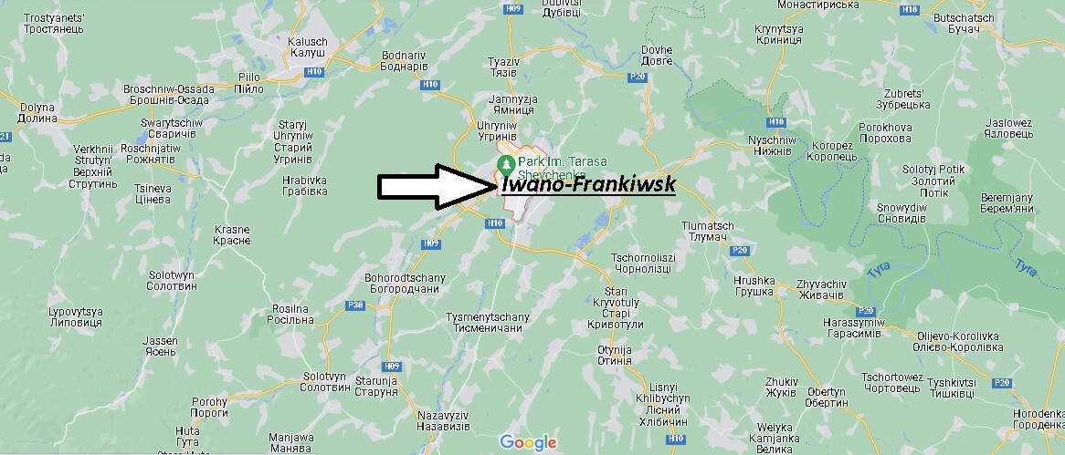 Wo ist Iwano-Frankiwsk