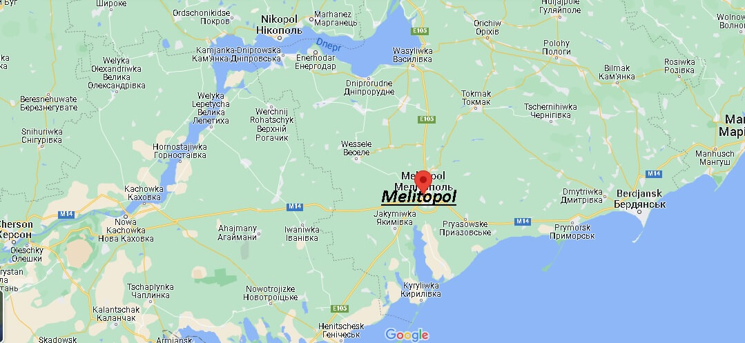 Wo ist Melitopol