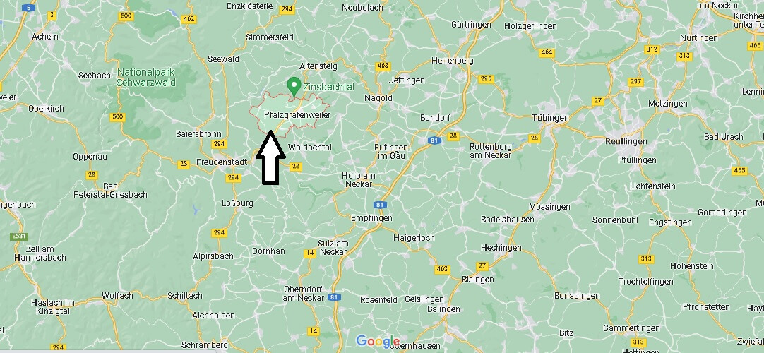 In welchem Bundesland liegt Pfalzgrafenweiler
