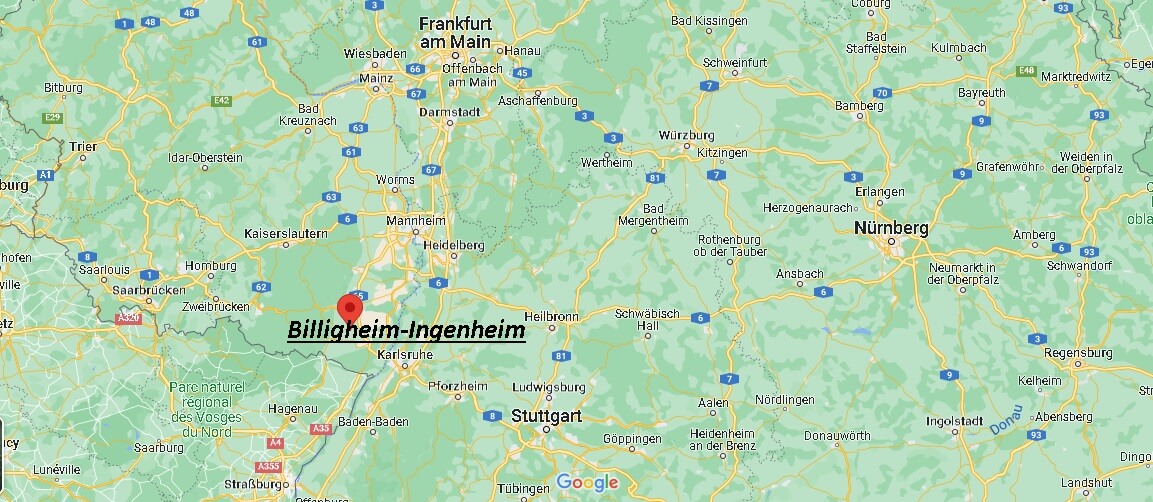 Wo liegt Billigheim-Ingenheim