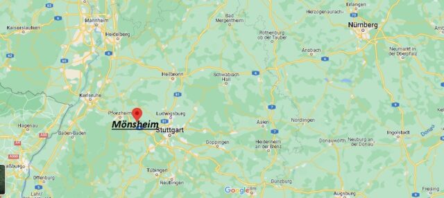 Wo liegt Mönsheim