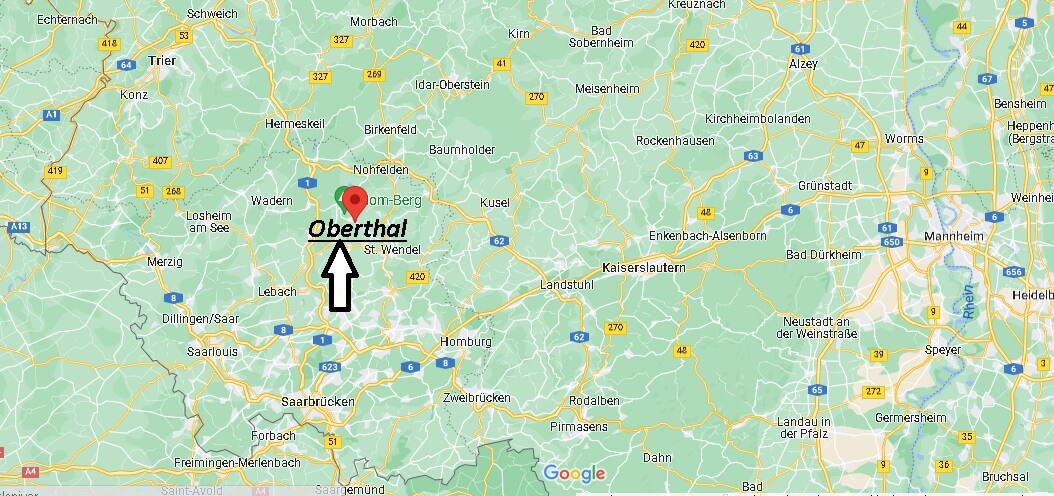 Wo liegt Oberthal