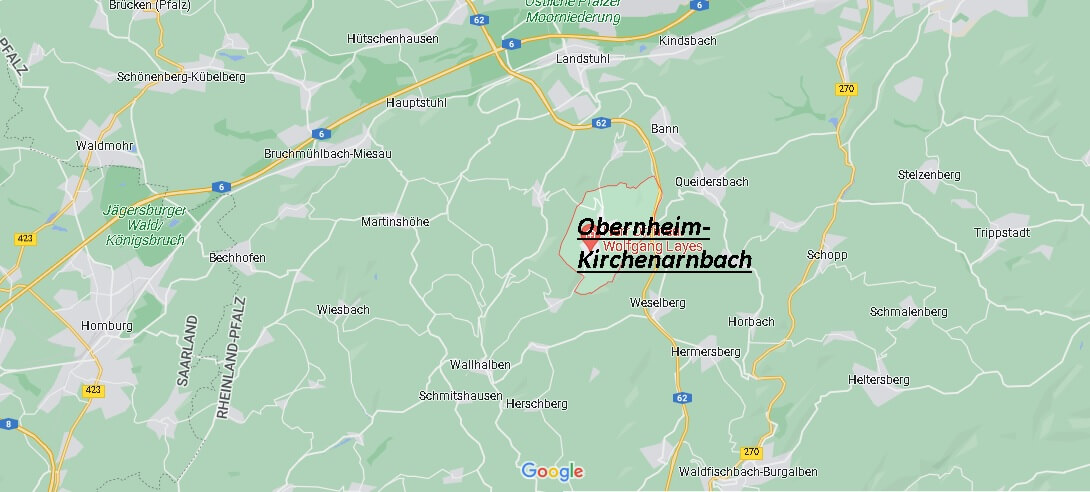 Wo ist Obernheim-Kirchenarnbach