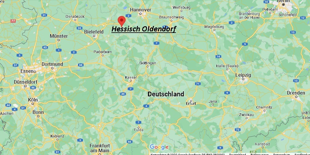 Wo liegt Hessisch Oldendorf