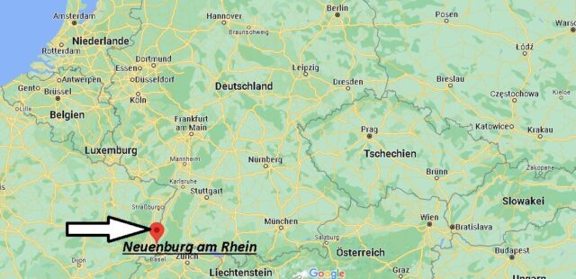 Wo liegt Neuenburg am Rhein
