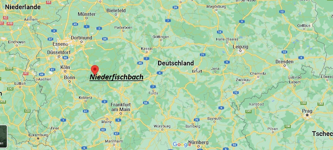 Wo liegt Niederfischbach