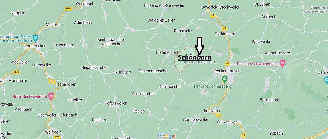In welchem Bundesland liegt Schönborn