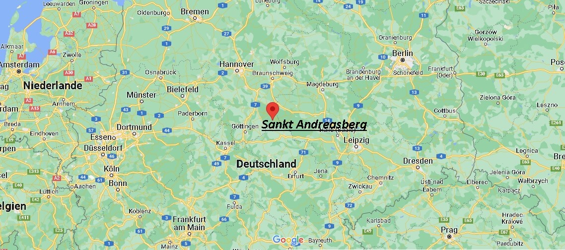 Wo liegt Sankt Andreasberg