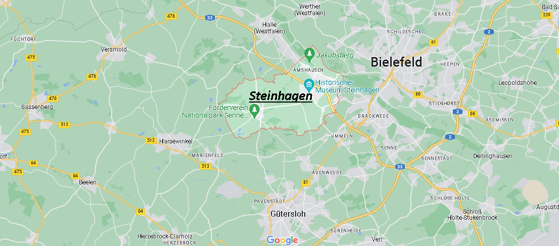 In welchem Bundesland liegt Steinhagen