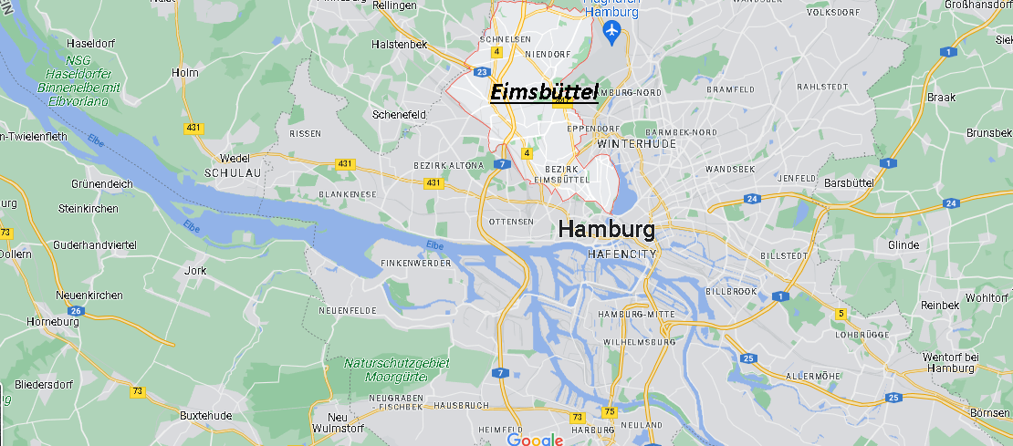 Wo ist Eimsbüttel