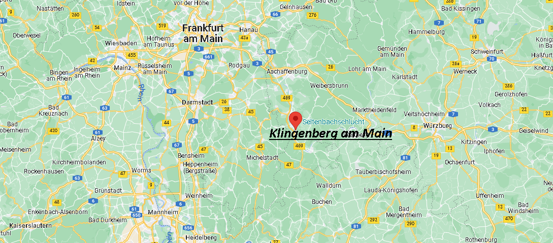 Wo ist Klingenberg am Main