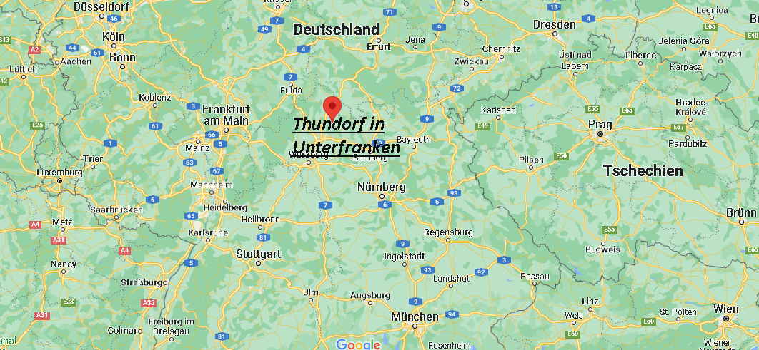 Wo liegt Thundorf in Unterfranken