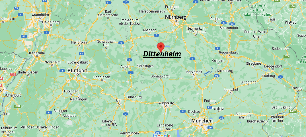 Wo ist Dittenheim