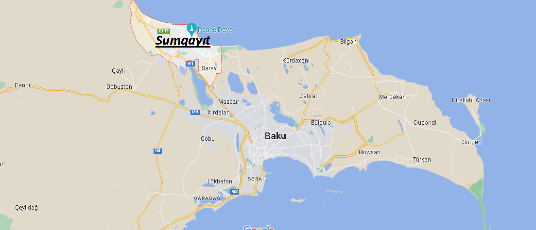 Wo ist Sumqayıt