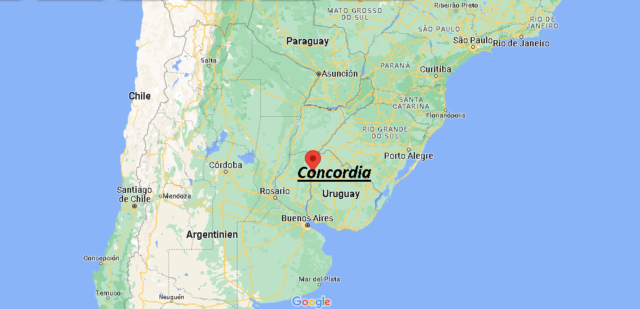 Wo liegt Concordia Argentinien