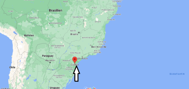 Wo liegt Curitiba Brasilien