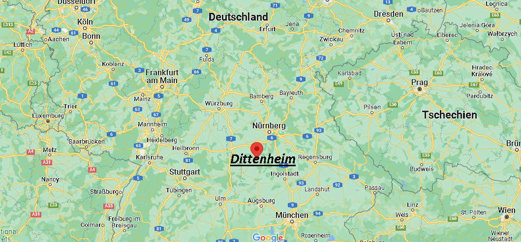 Wo liegt Dittenheim