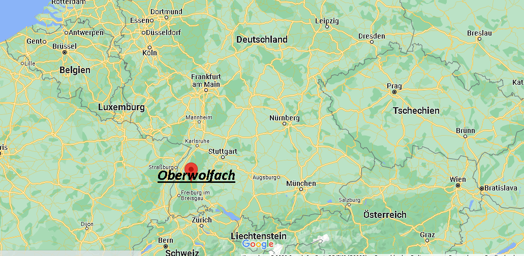 Wo liegt Oberwolfach