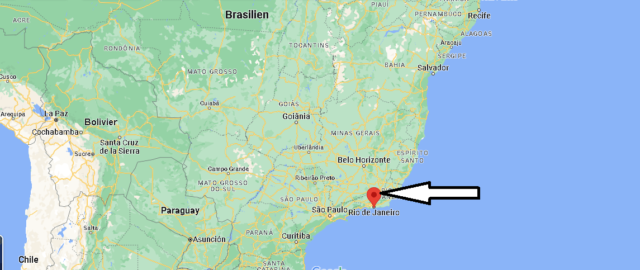 Wo liegt Rio de Janeiro Brasilien