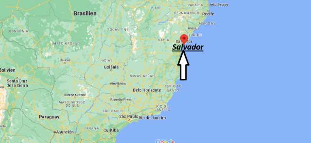 Wo liegt Salvador Brasilien
