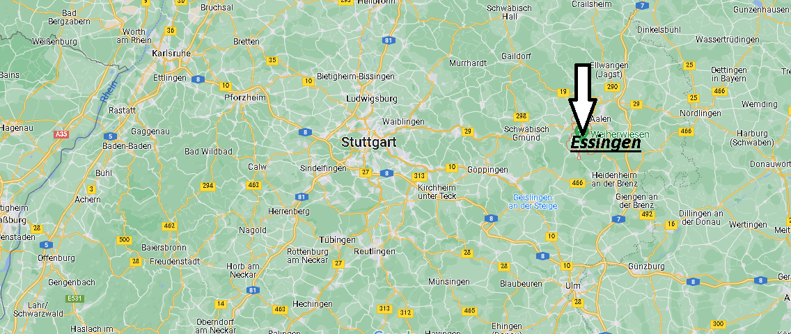 In welchem Landkreis liegt Essingen