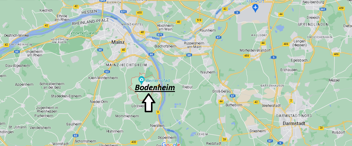 Wo ist Bodenheim
