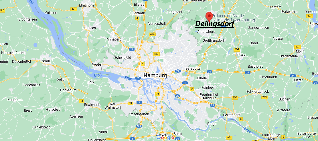 Wo ist Delingsdorf