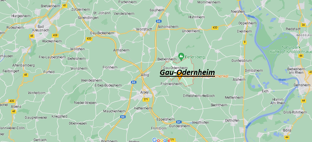 Wo ist Gau-Odernheim