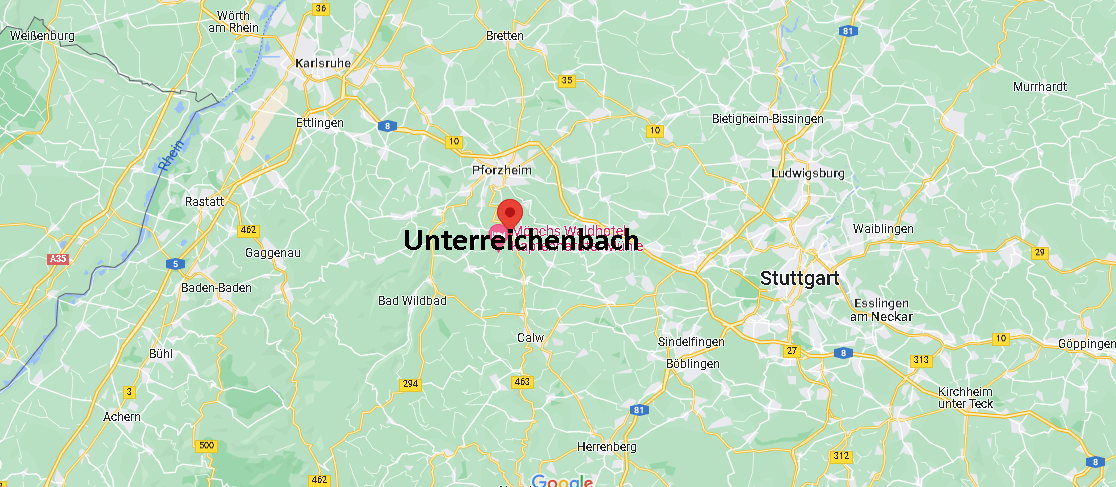 Wo ist Unterreichenbach