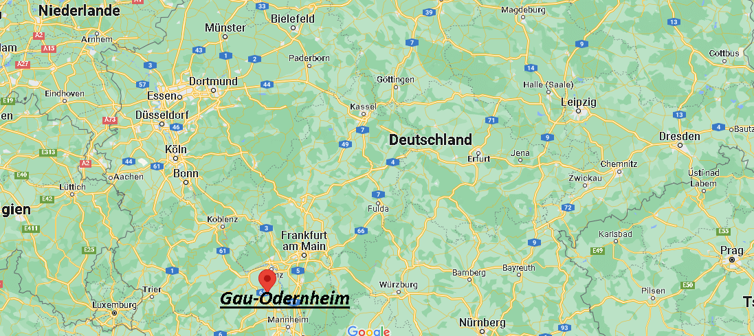 Wo liegt Gau-Odernheim