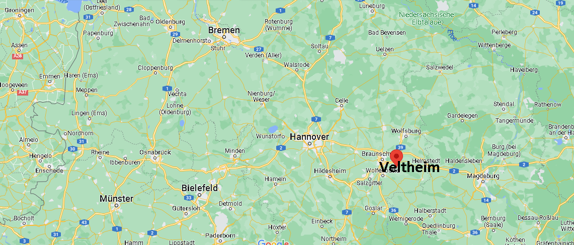 Wo liegt Veltheim