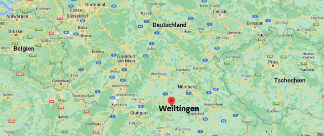 Wo liegt Weiltingen