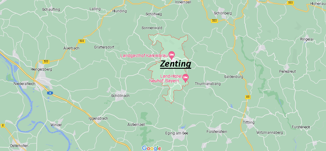 Wo ist Zenting