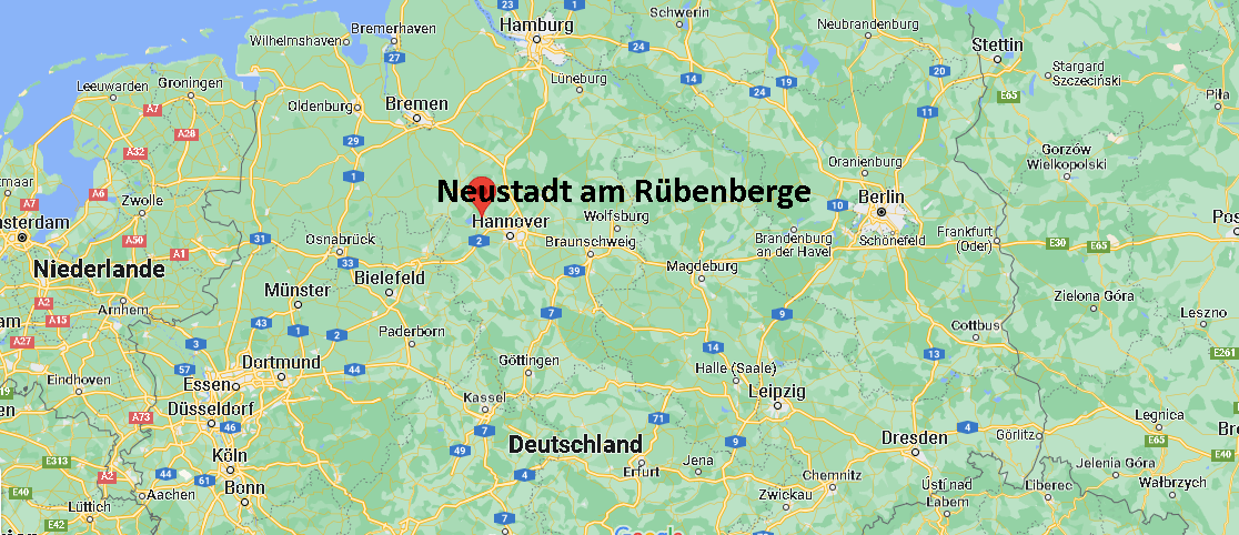 Wo liegt Neustadt am Rübenberge