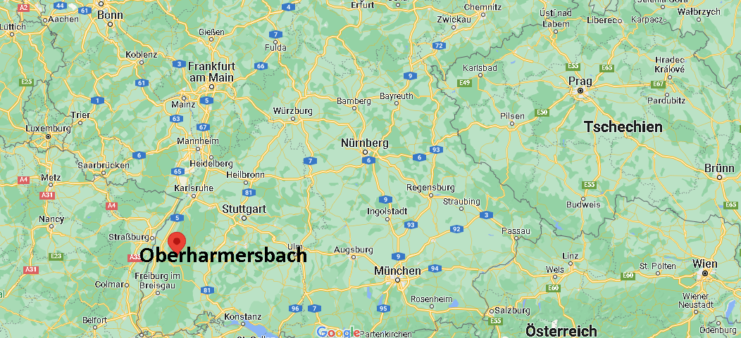 Wo liegt Oberharmersbach