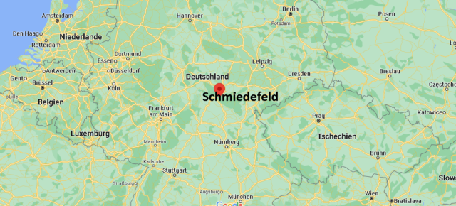 Wo liegt Schmiedefeld