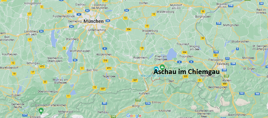 Wo ist Aschau im Chiemgau