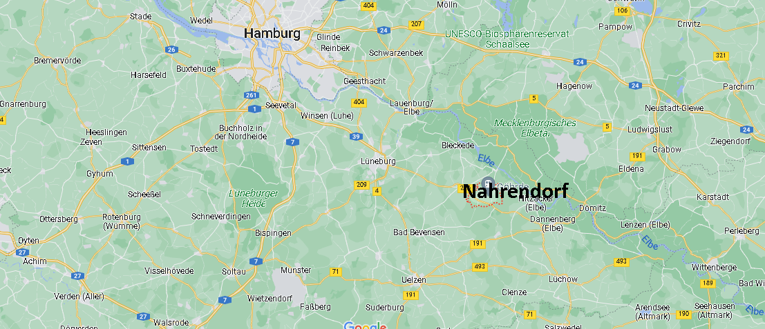 Wo ist Nahrendorf