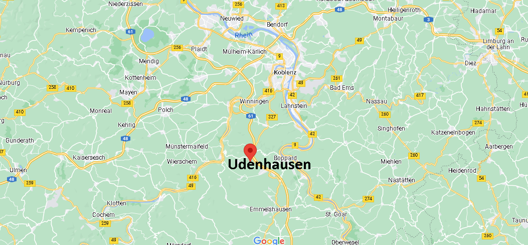 Wo ist Udenhausen