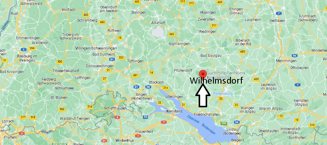 Wo ist Wilhelmsdorf