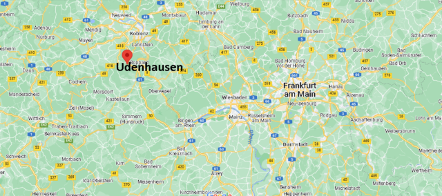 Wo liegt Udenhausen