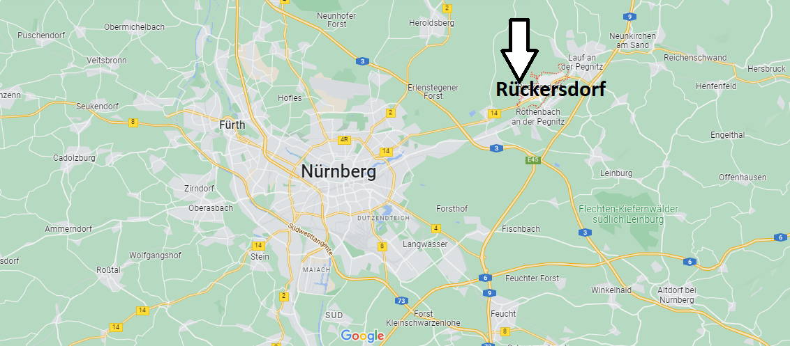 Wo ist Rückersdorf