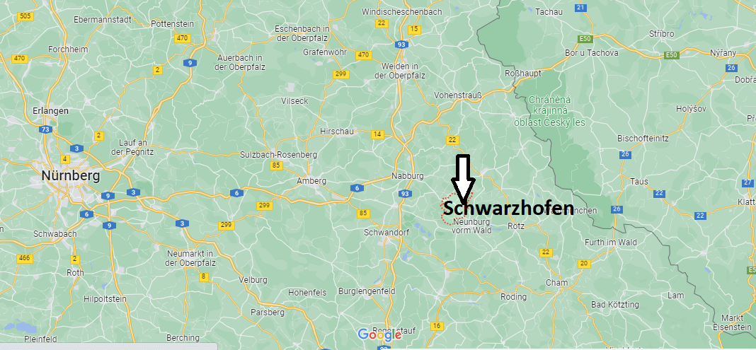 Wo ist Schwarzhofen