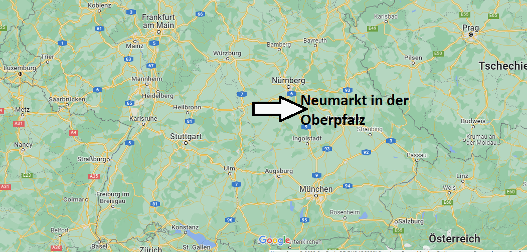 Wo liegt Neumarkt in der Oberpfalz