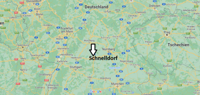 Wo liegt Schnelldorf