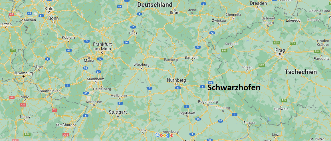 Wo liegt Schwarzhofen